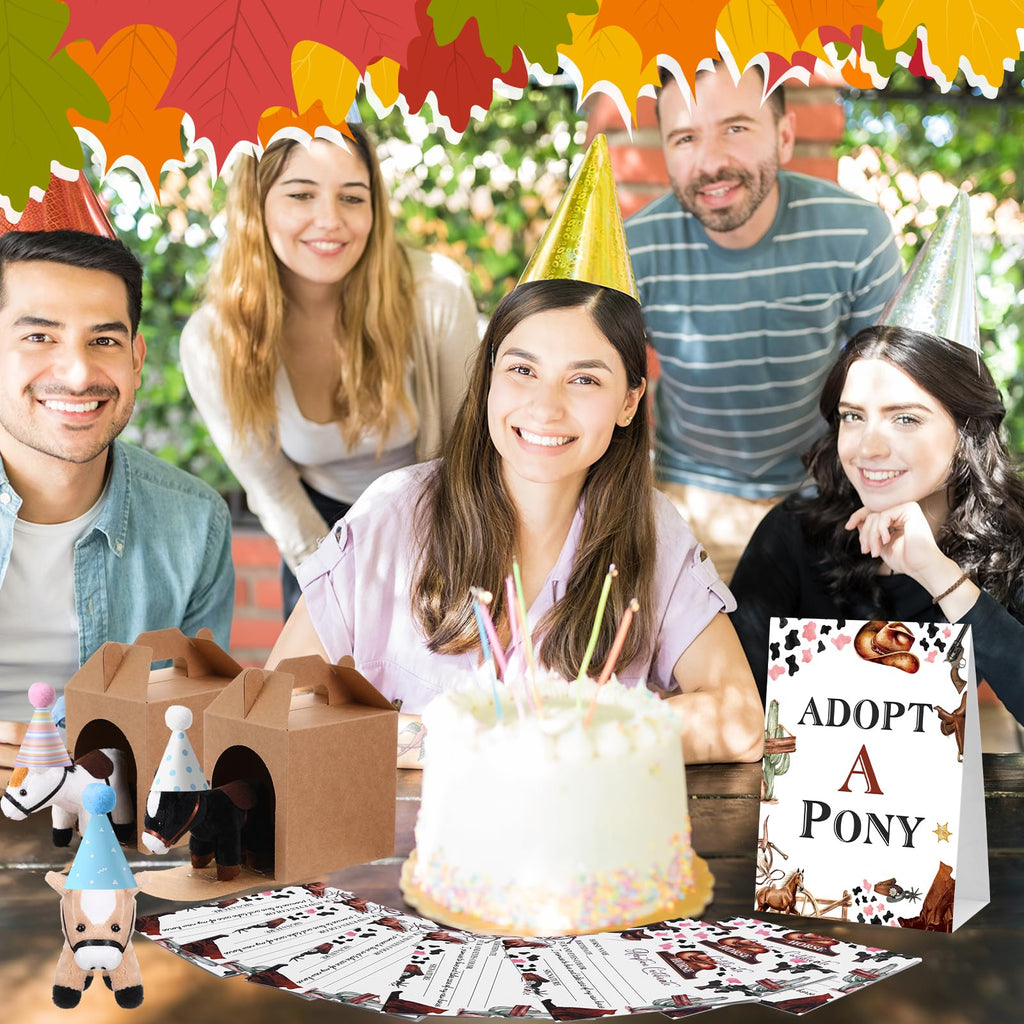 Cinnvoice 73 Pcs Adopt a Horse Party Favors Supplies