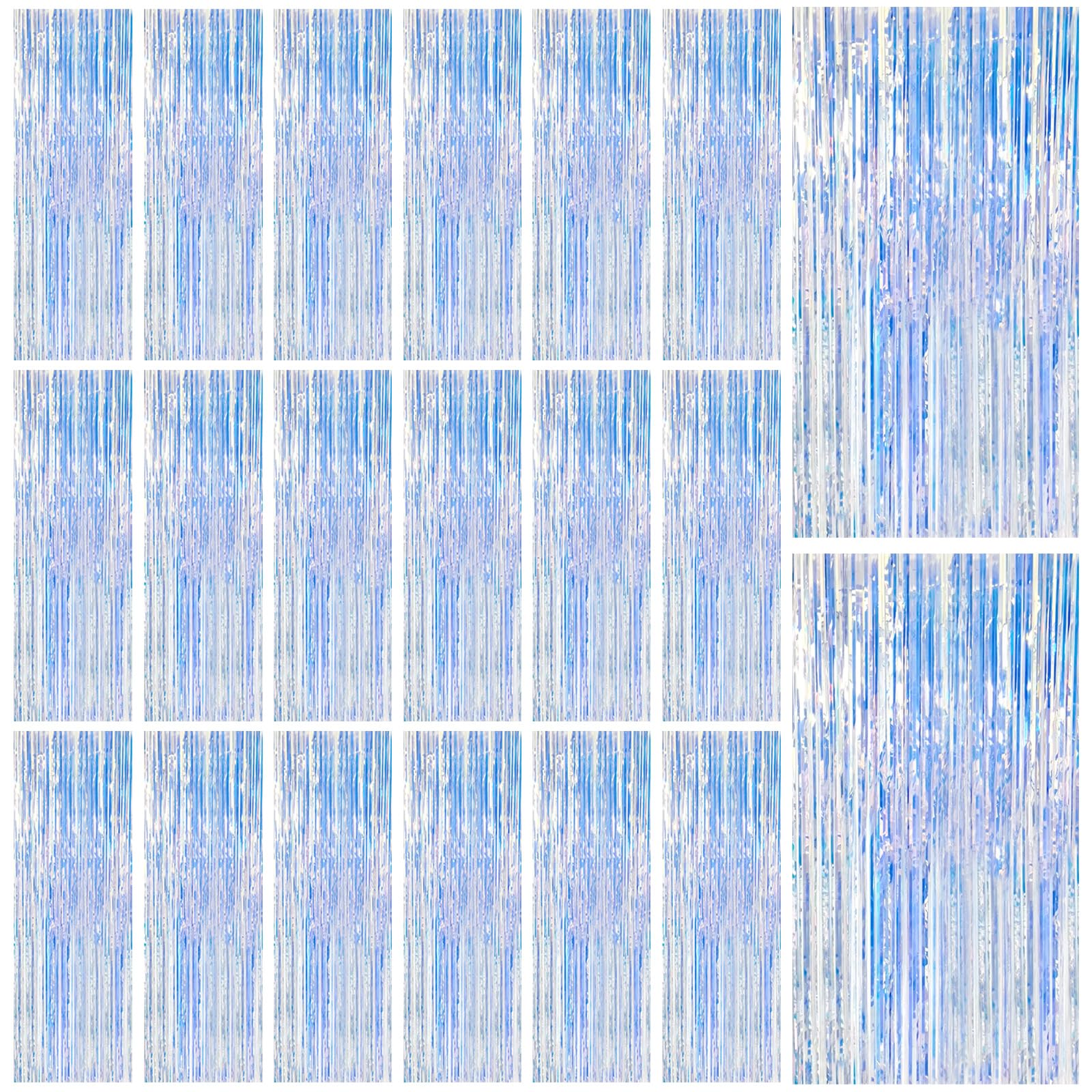 Foil Fringe Backdrop Curtain