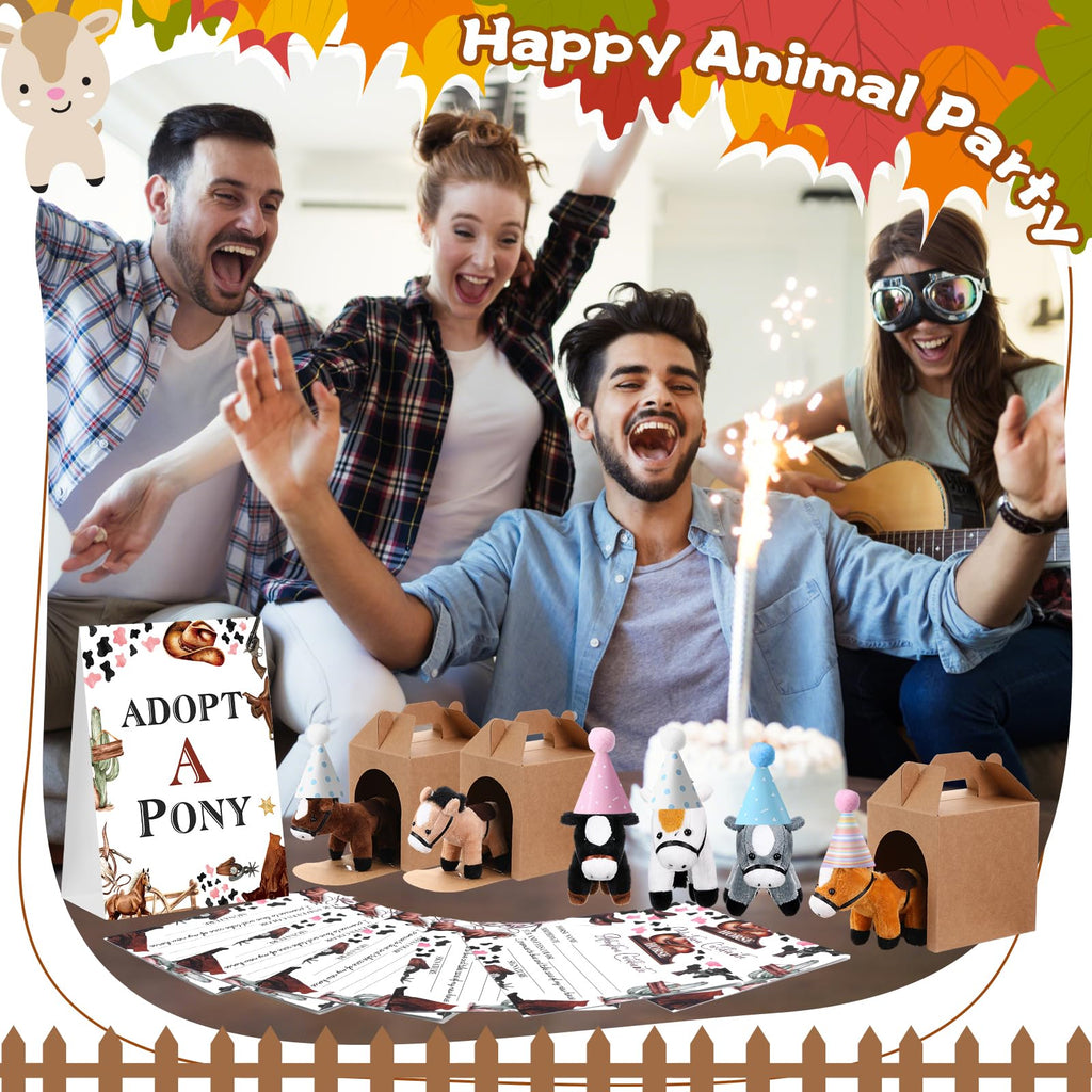 Cinnvoice 73 Pcs Adopt a Horse Party Favors Supplies