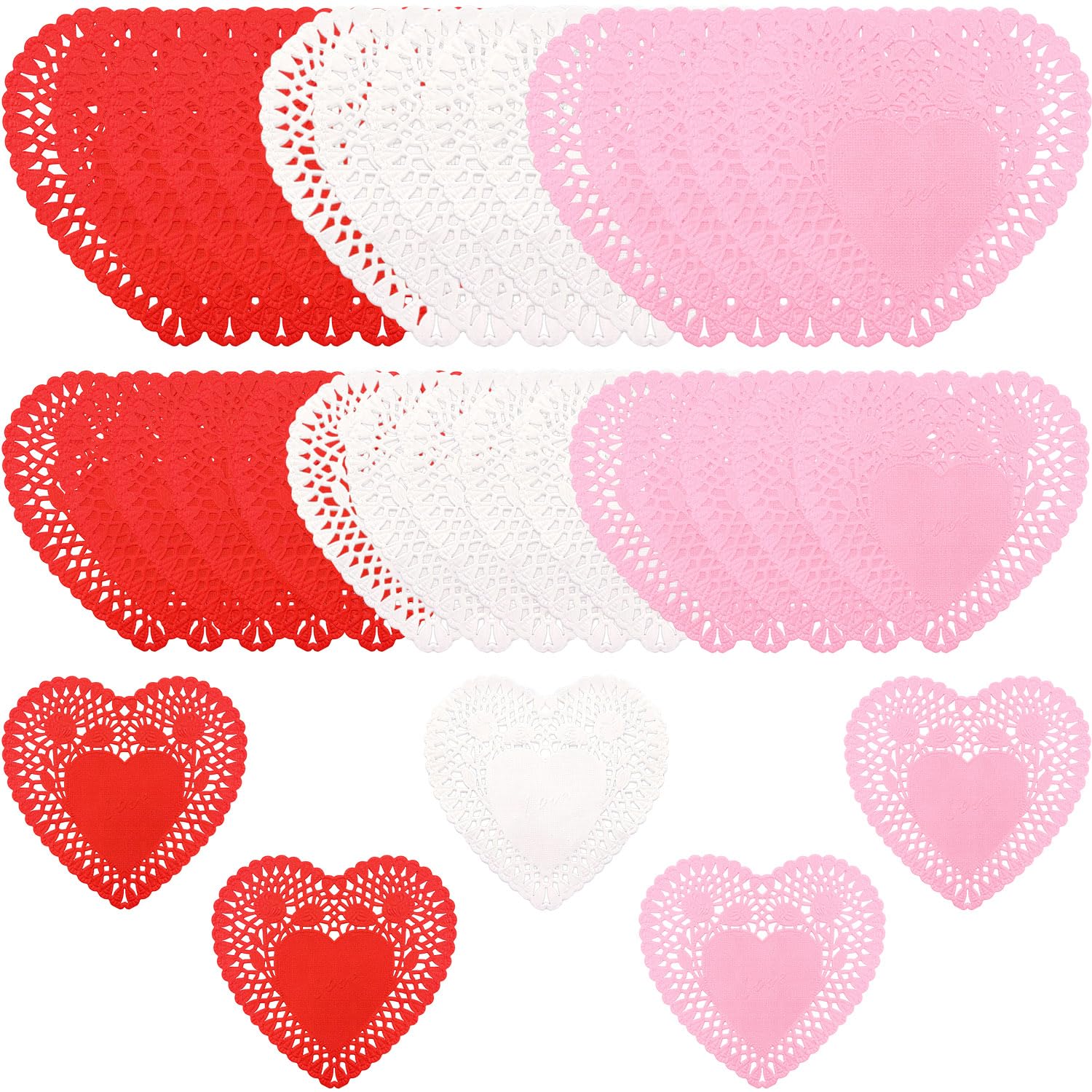Heart Shaped Paper Doilies