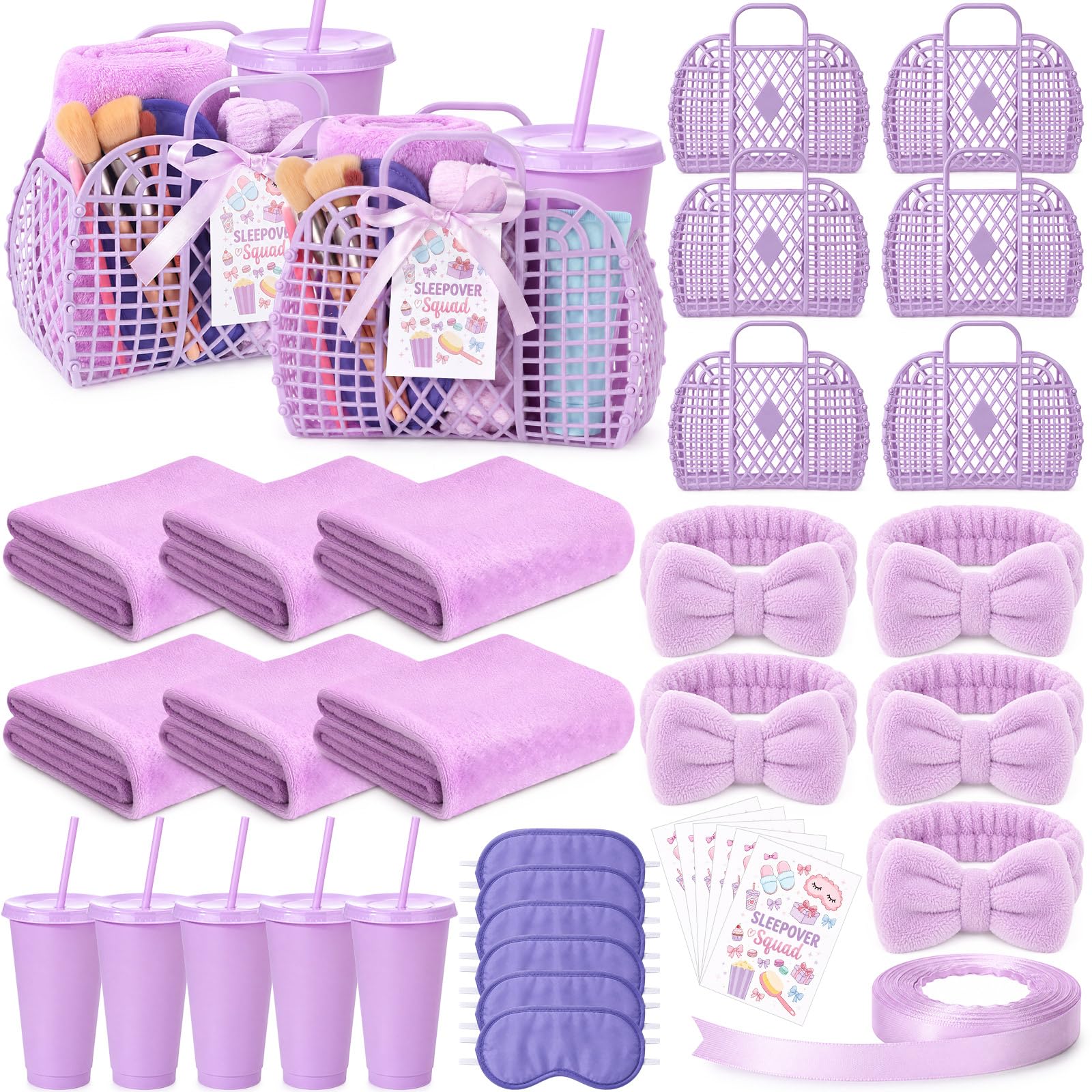 6-Piece Sleepover Party Favor Set