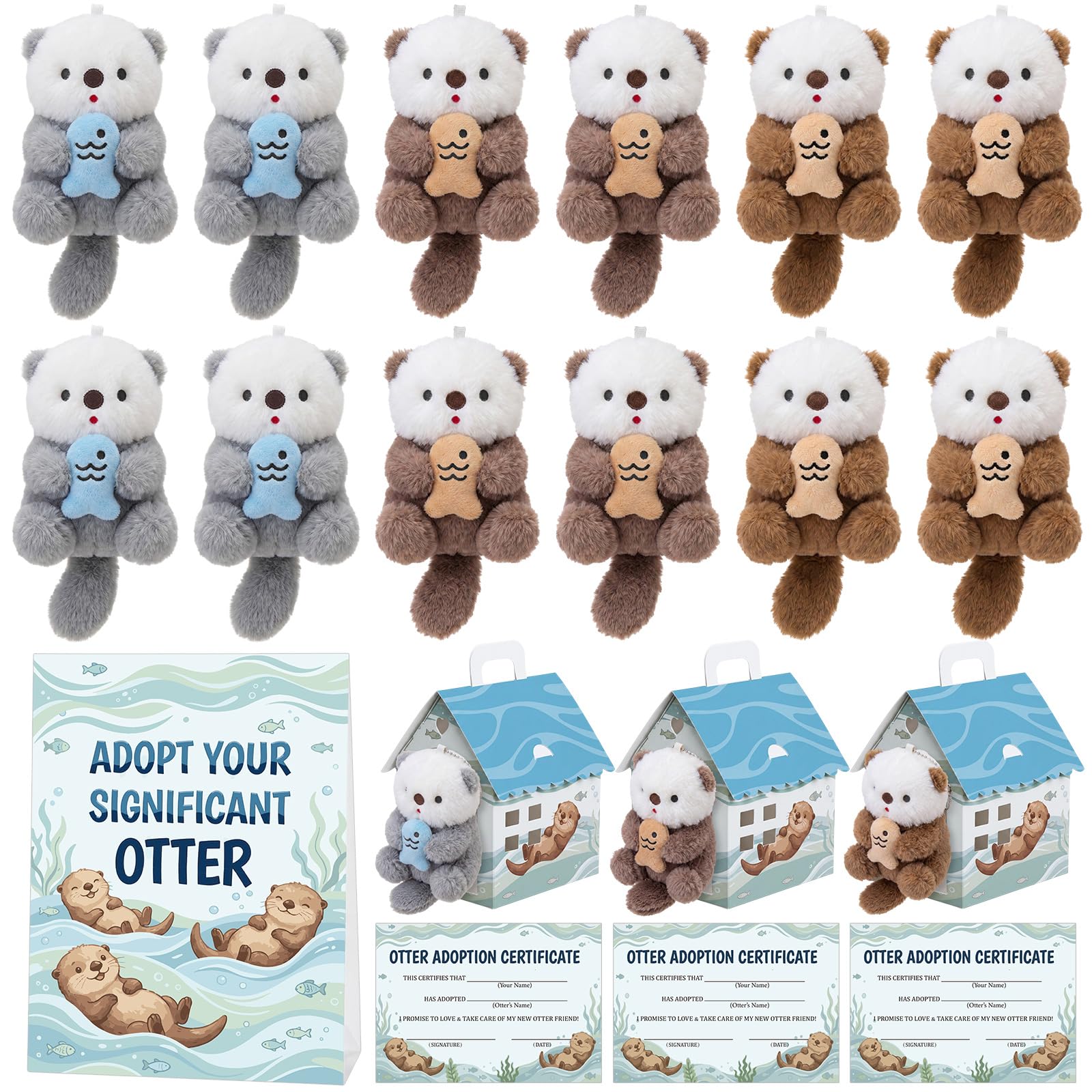 81-Piece Adopt a Pet Party Favor Set