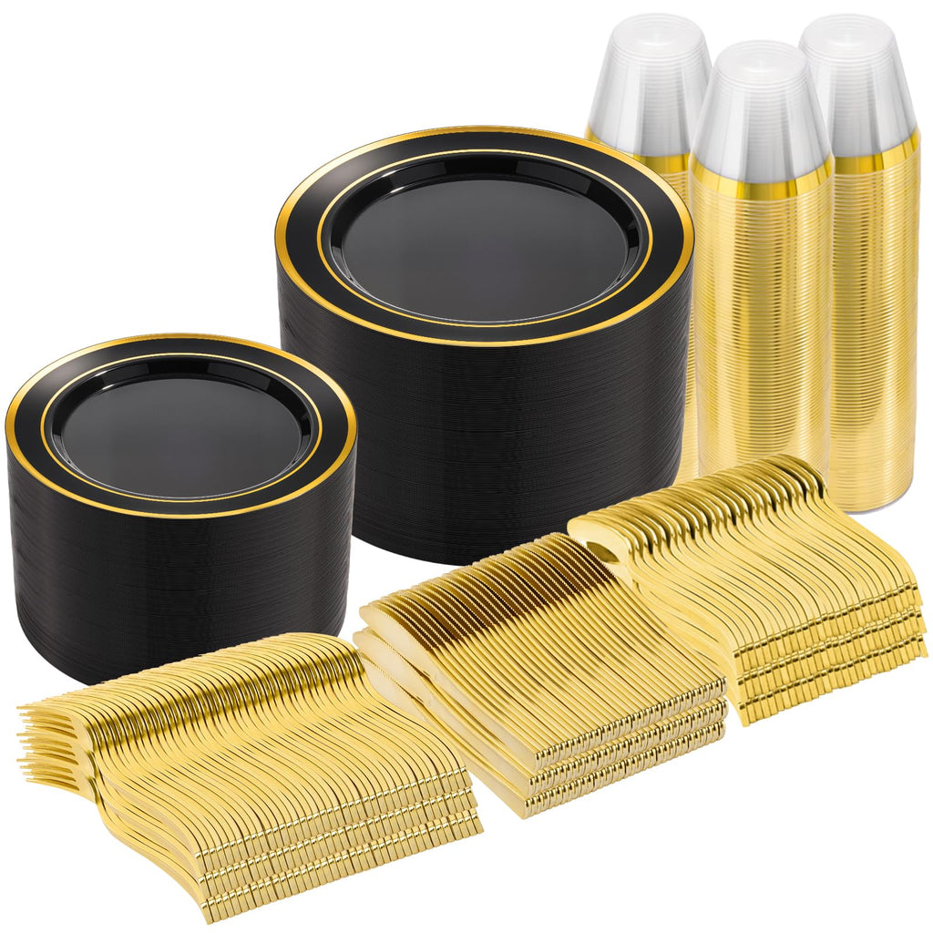 Goodluck 150 300 600 Plastic Dinnerware Set