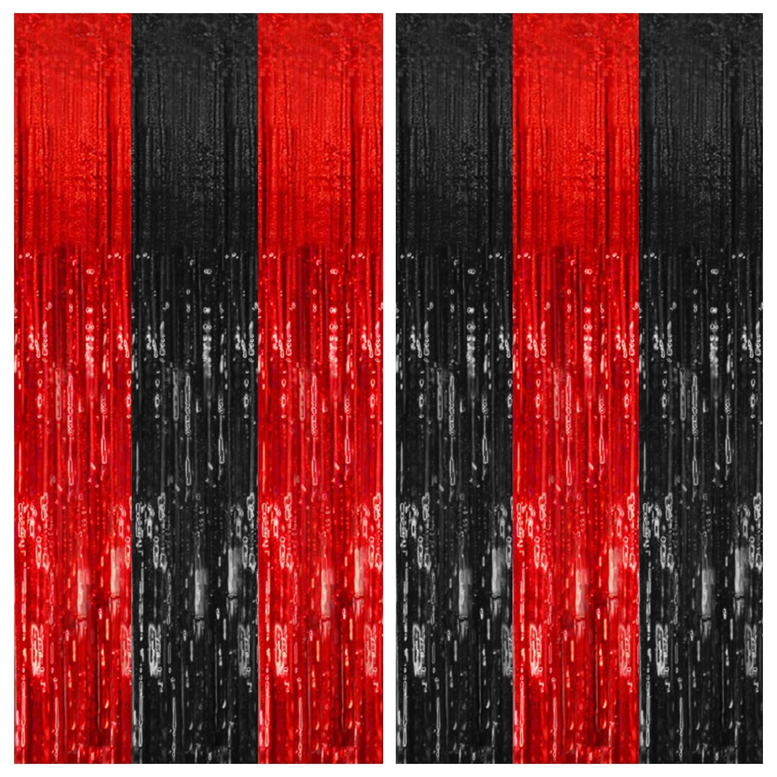 Foil Fringe Backdrop Curtain