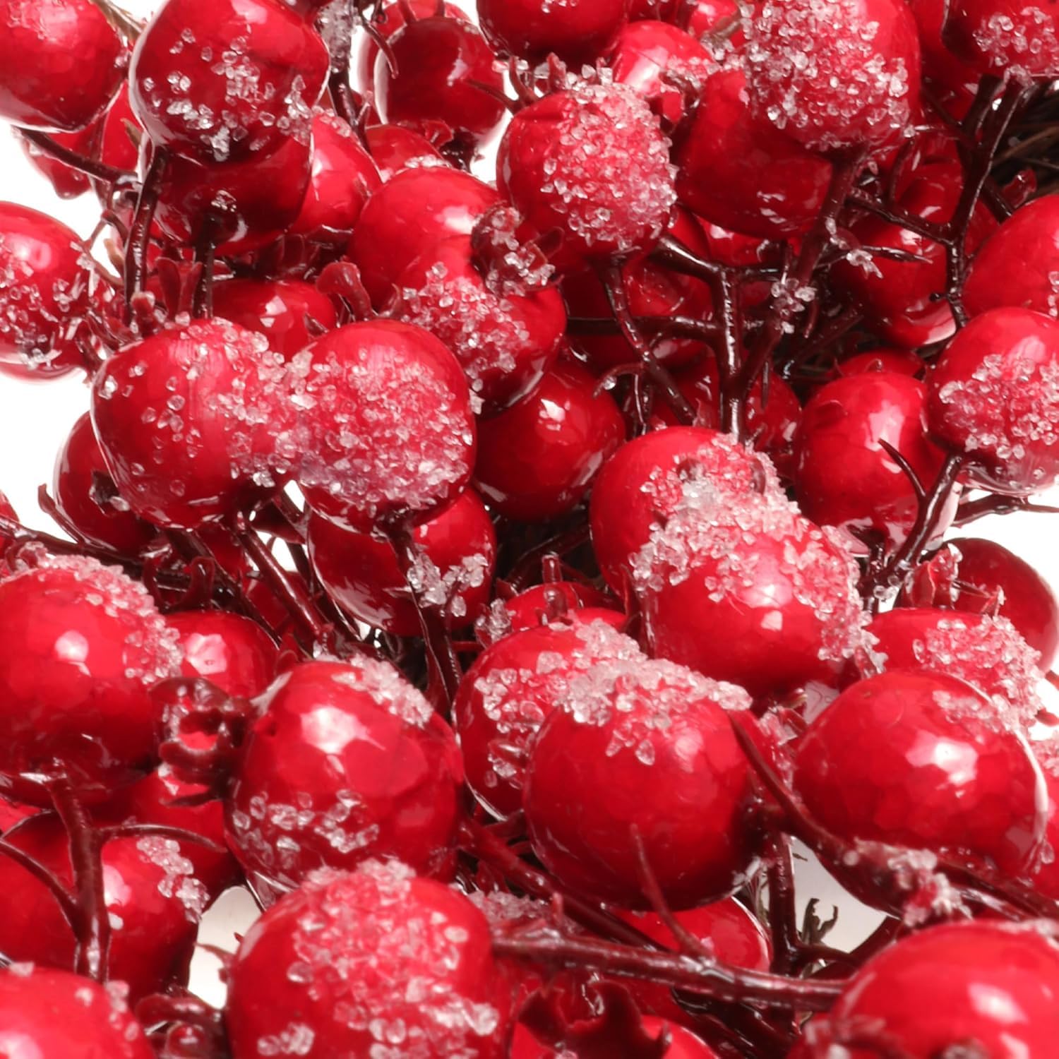 20-Inch Iced Berry Wreath Set