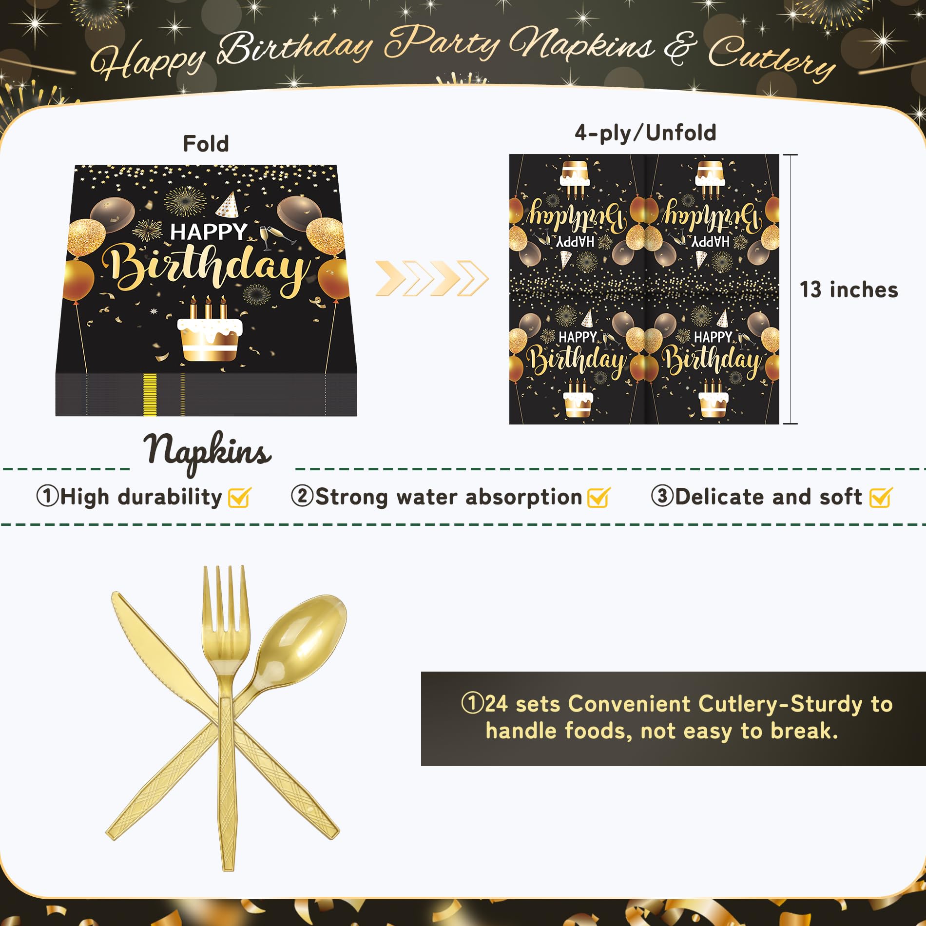 Birthday Party Tableware Set