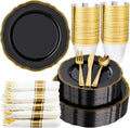 Hioasis Plastic Sets Disposable - Plastic Plates Set