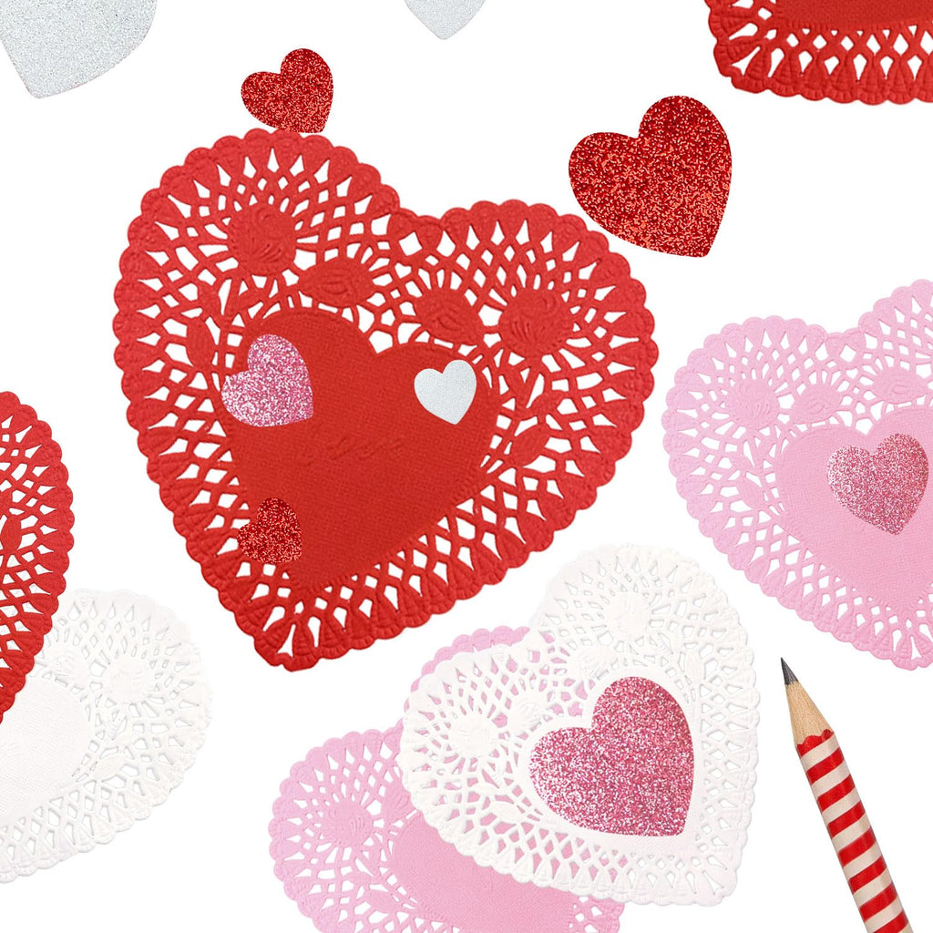 256-Piece Valentine’s Day Craft Set