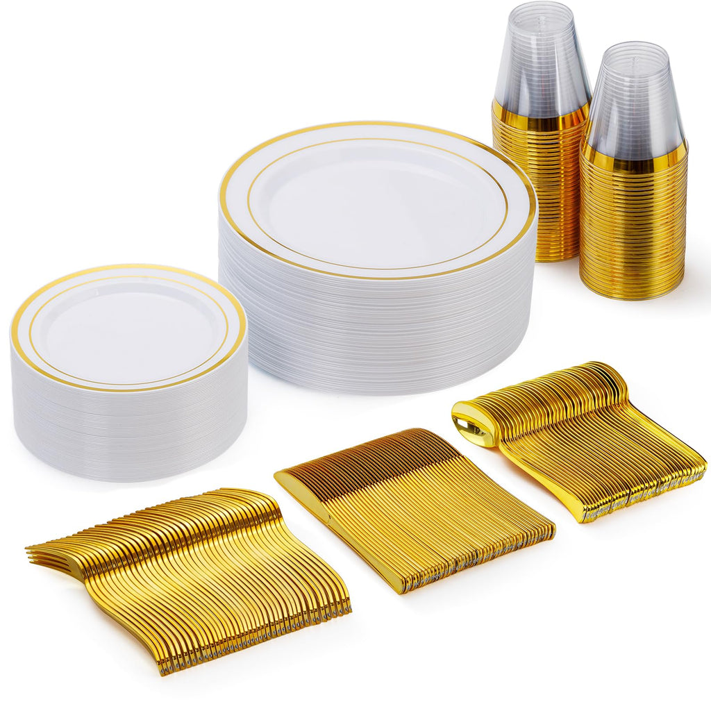 Goodluck 150 300 600 Plastic Dinnerware Set