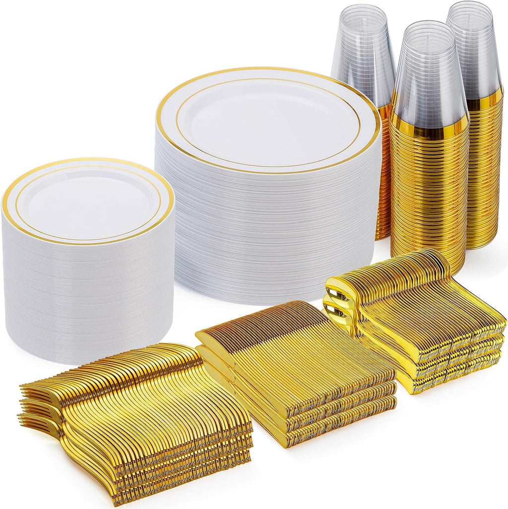 Goodluck 150 300 600 Plastic Dinnerware Set