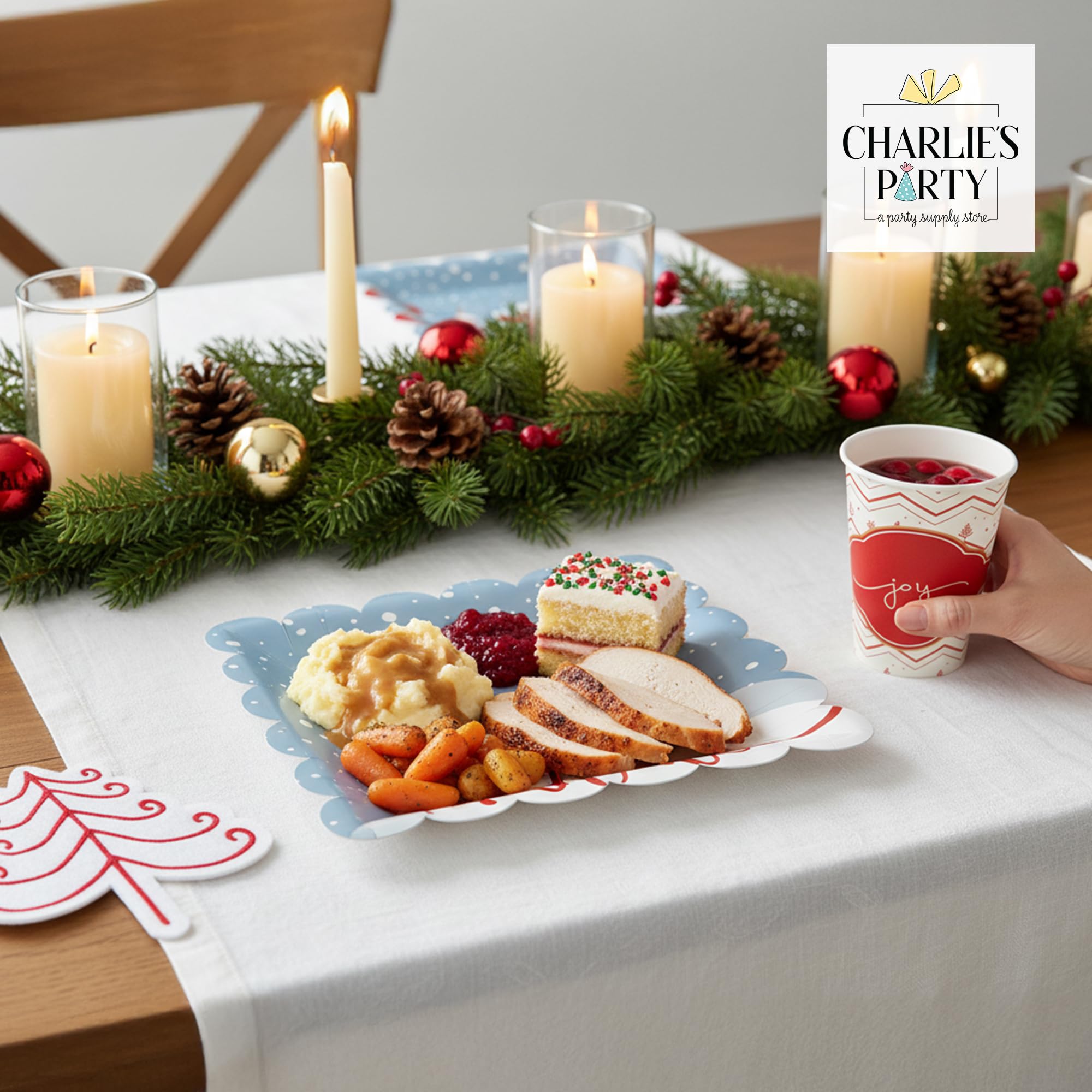 Santa Christmas Tableware Set