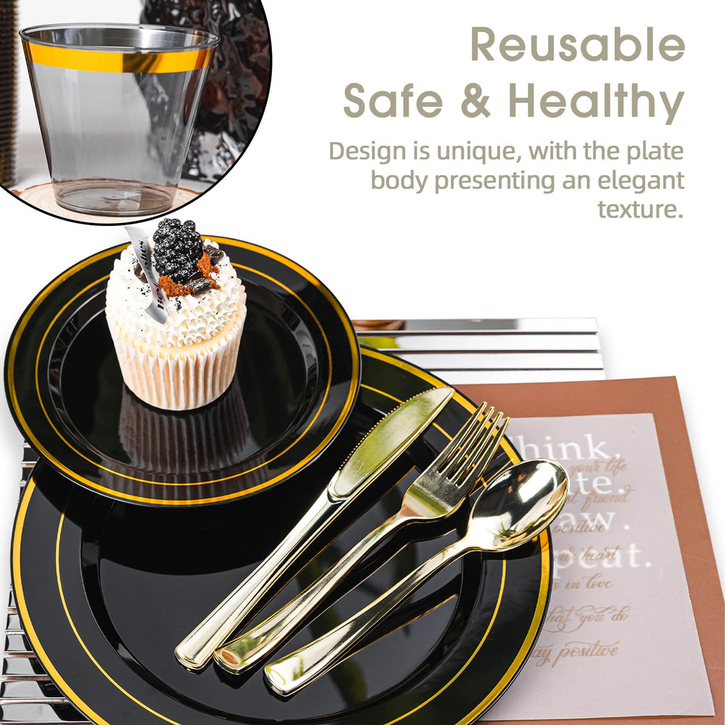 Disposable Plastic Dinnerware Set