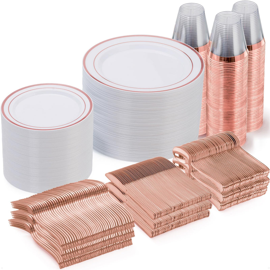 Goodluck 150 300 600 Plastic Dinnerware Set