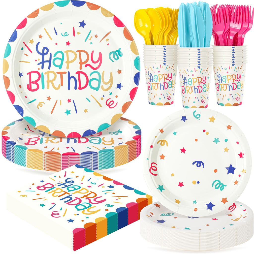 Birthday Party Tableware Set