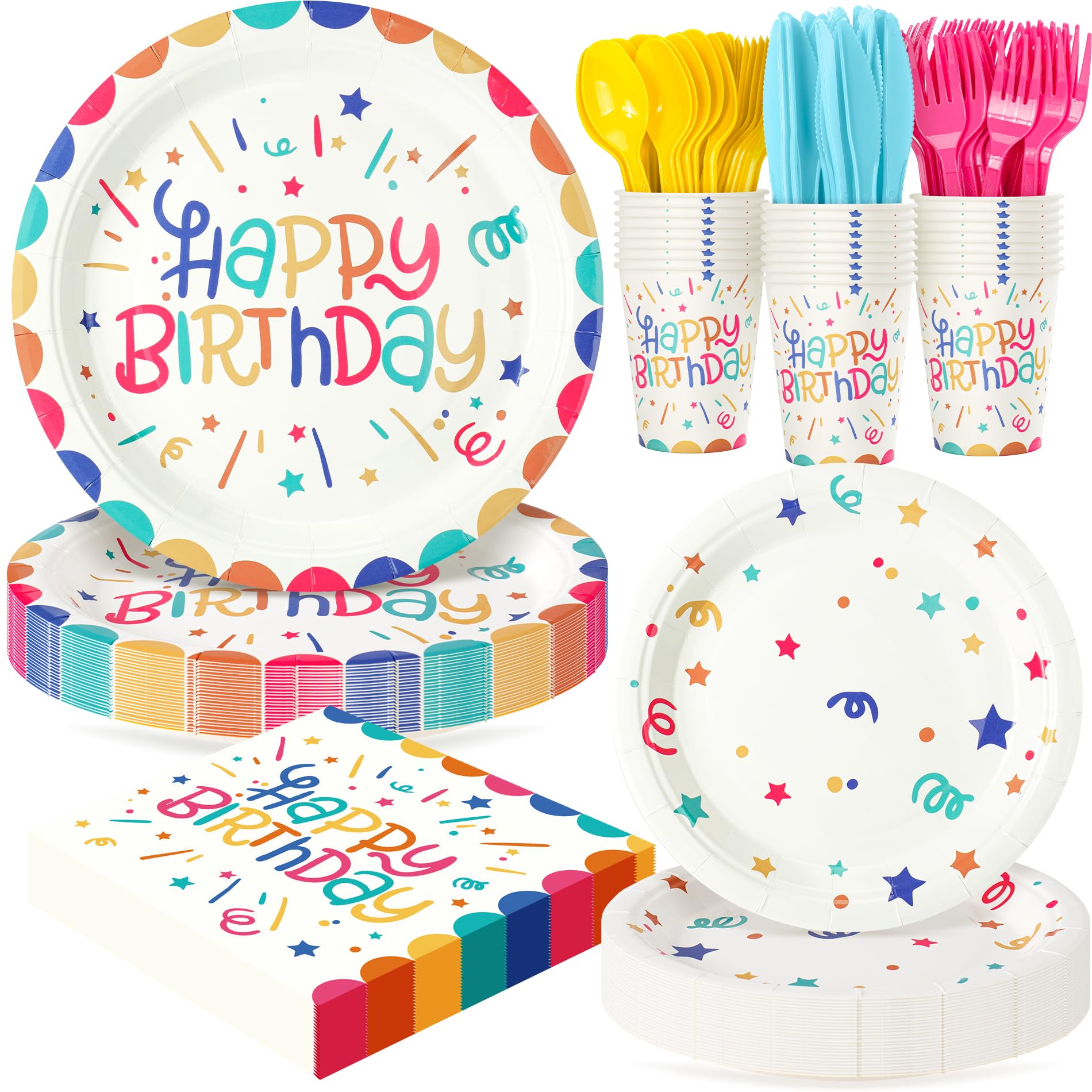 Birthday Party Tableware Set
