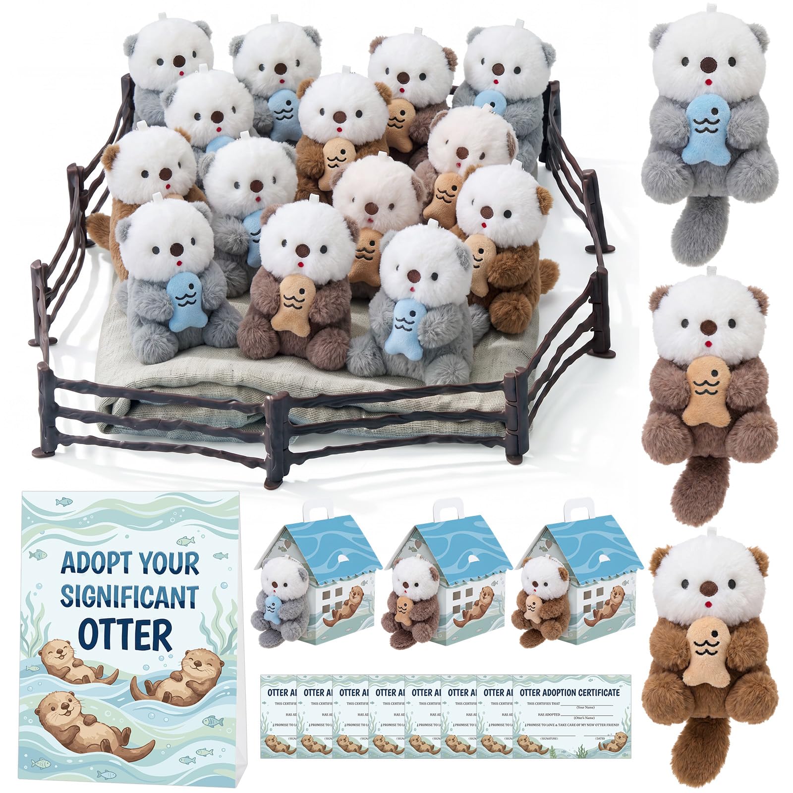 81-Piece Adopt a Pet Party Favor Set