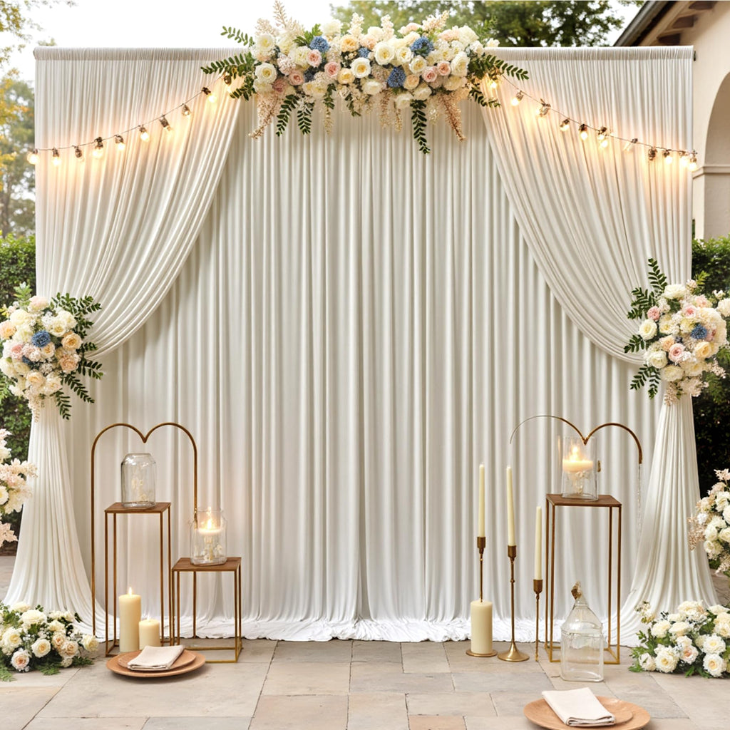 12 ft Backdrop Curtains for Weddings, Birthdays and Photos