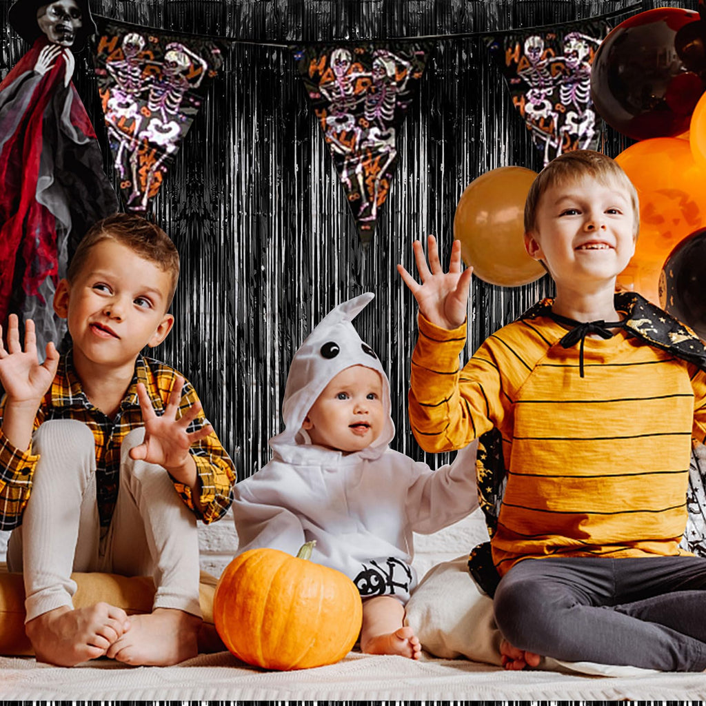 Foil Fringe Backdrop Curtain