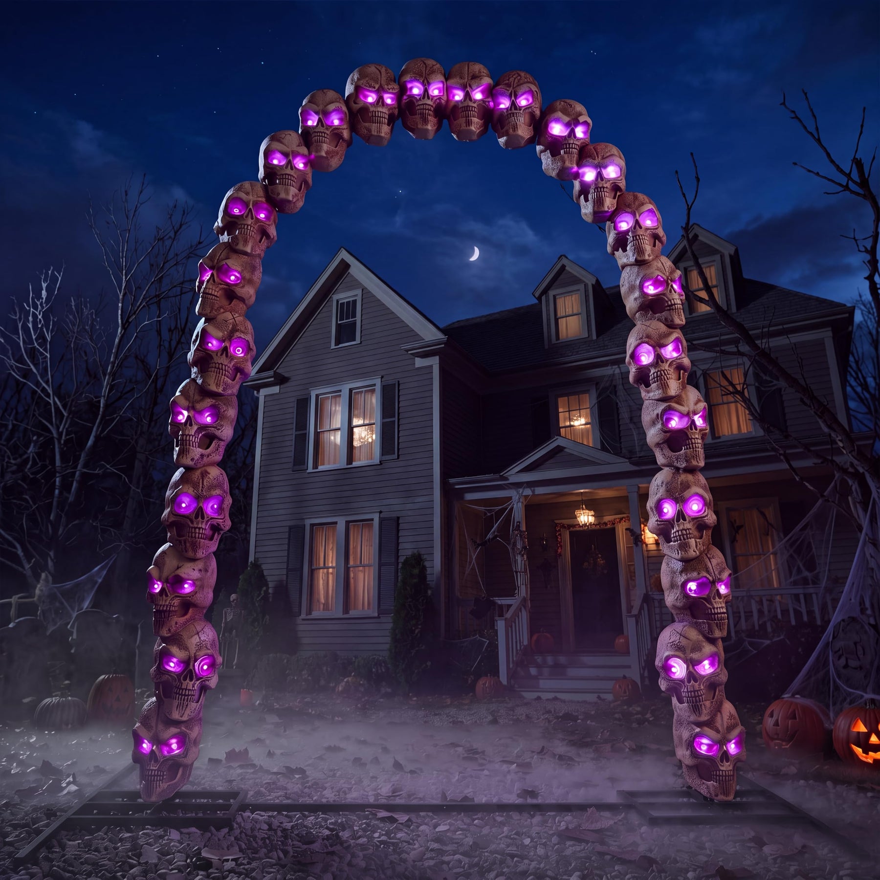 7.2FT LED Skull Archway Decoration