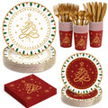 168-Piece Christmas Tableware Set