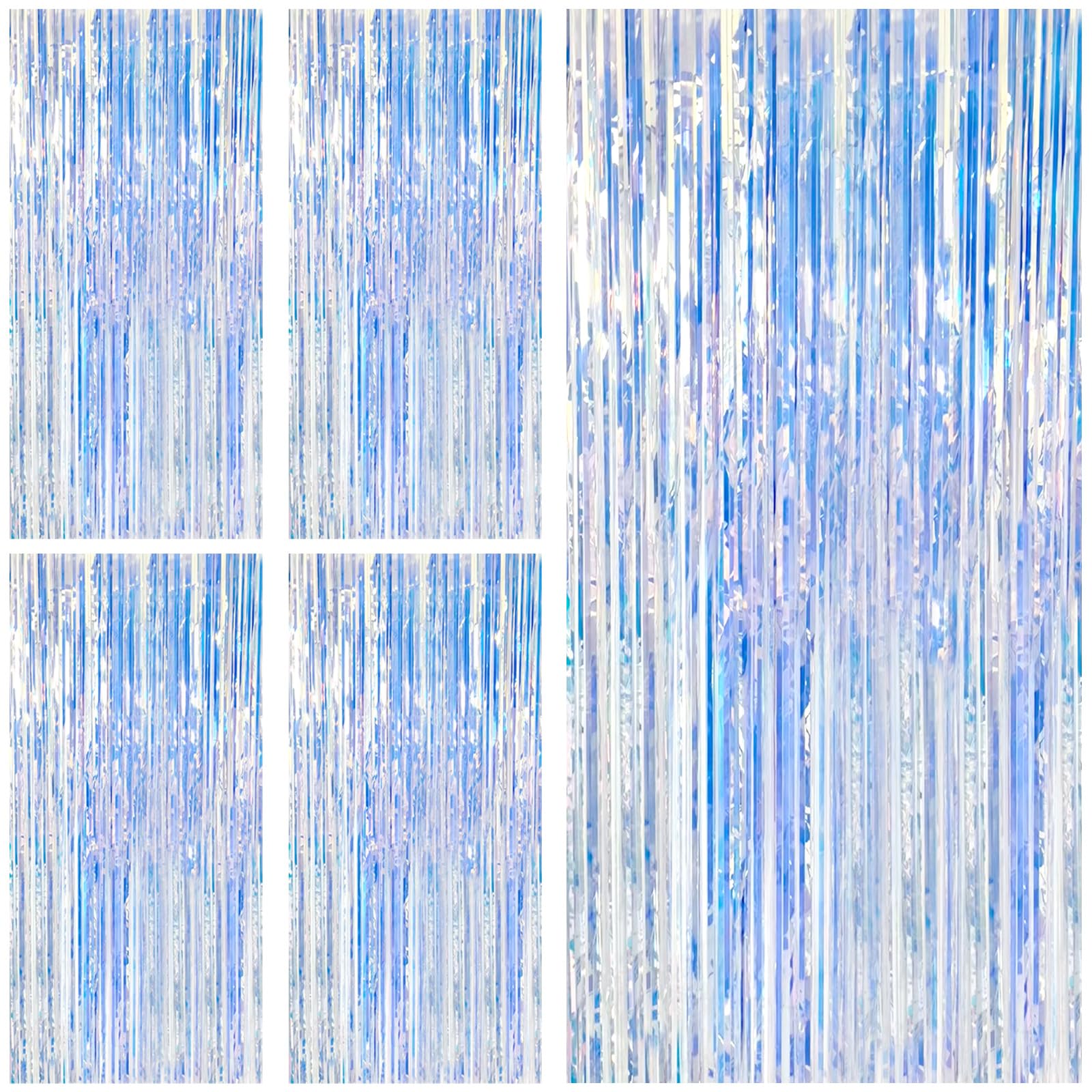 Foil Fringe Backdrop Curtain