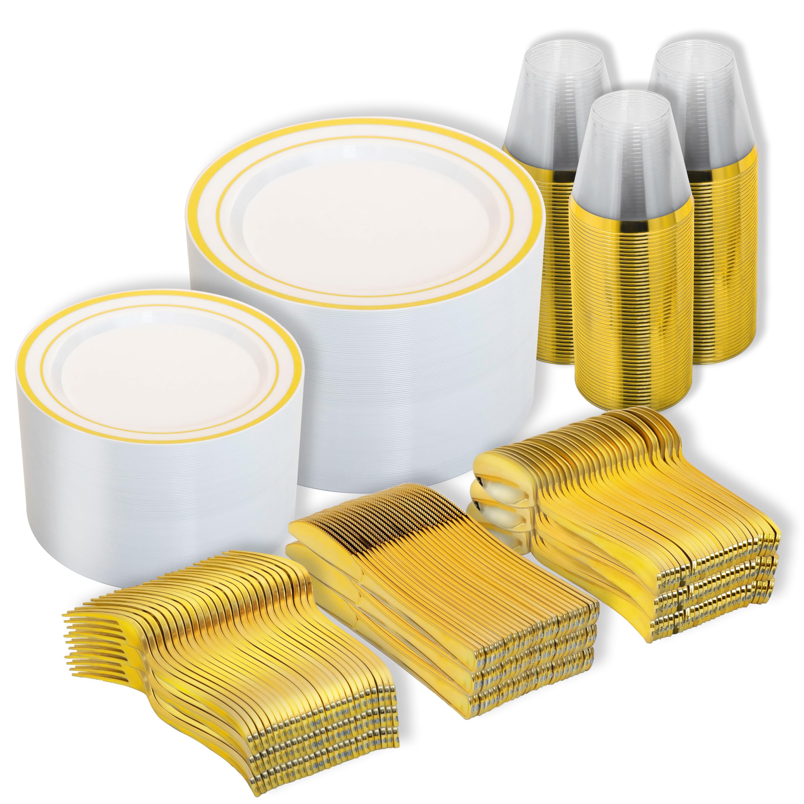 Disposable Plastic Dinnerware Set