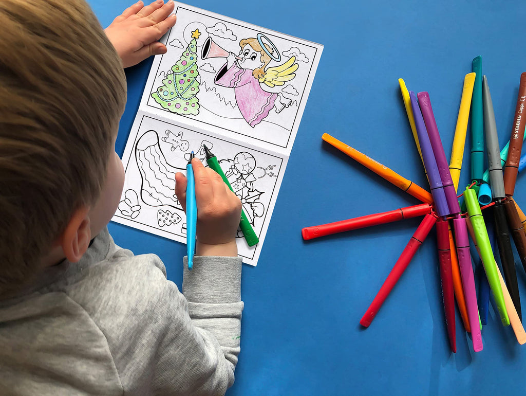 Kids Coloring Book Party Favors