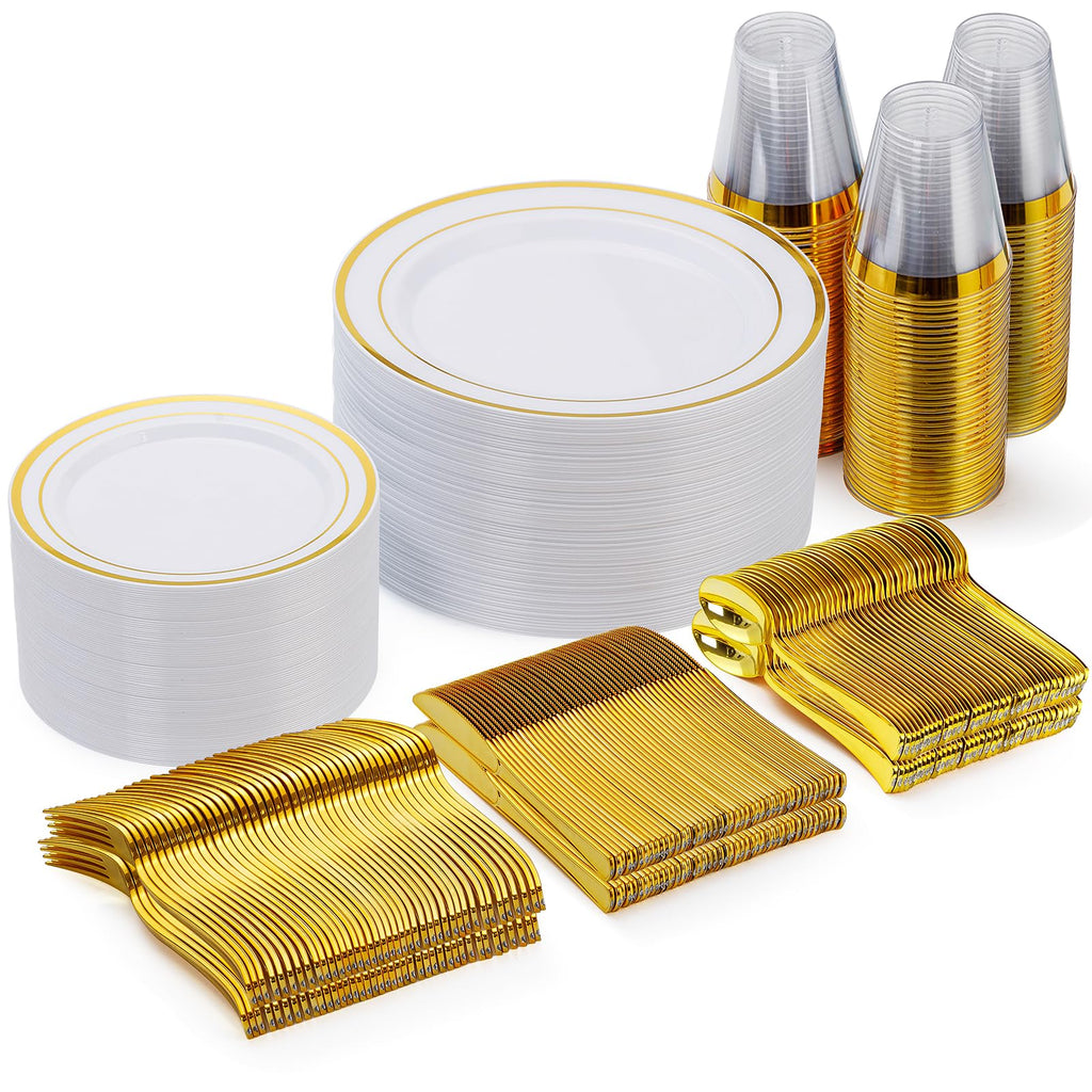 Goodluck 150 300 600 Plastic Dinnerware Set