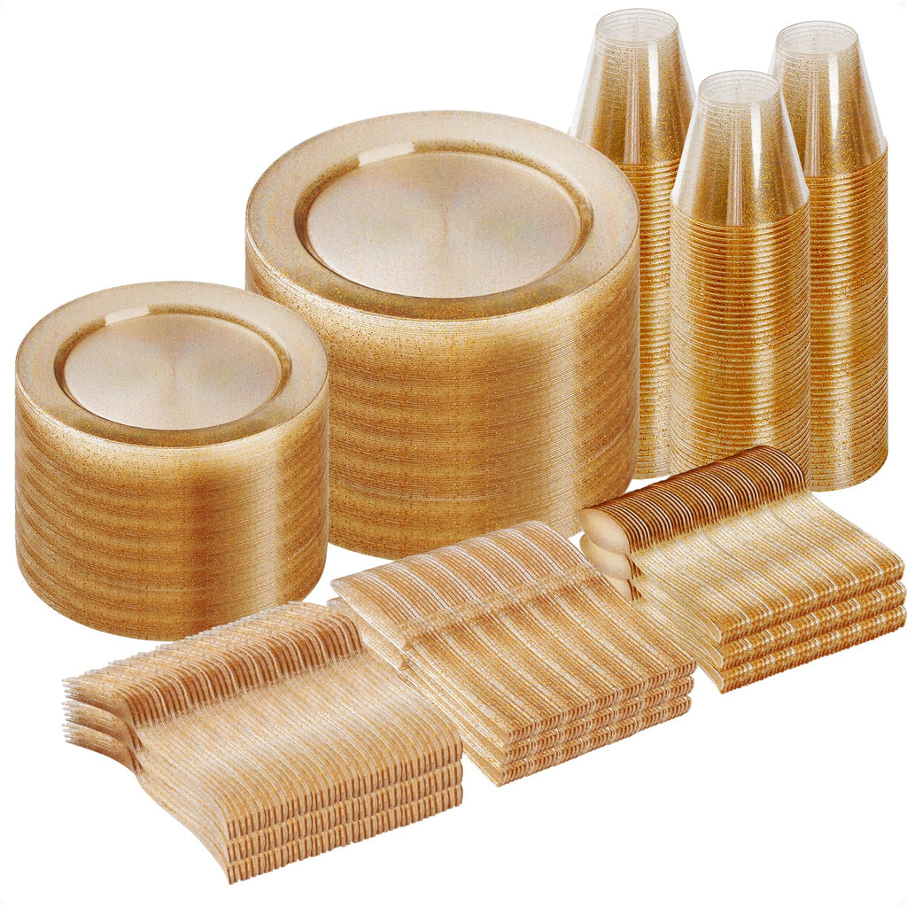Goodluck 150 300 600 Plastic Dinnerware Set