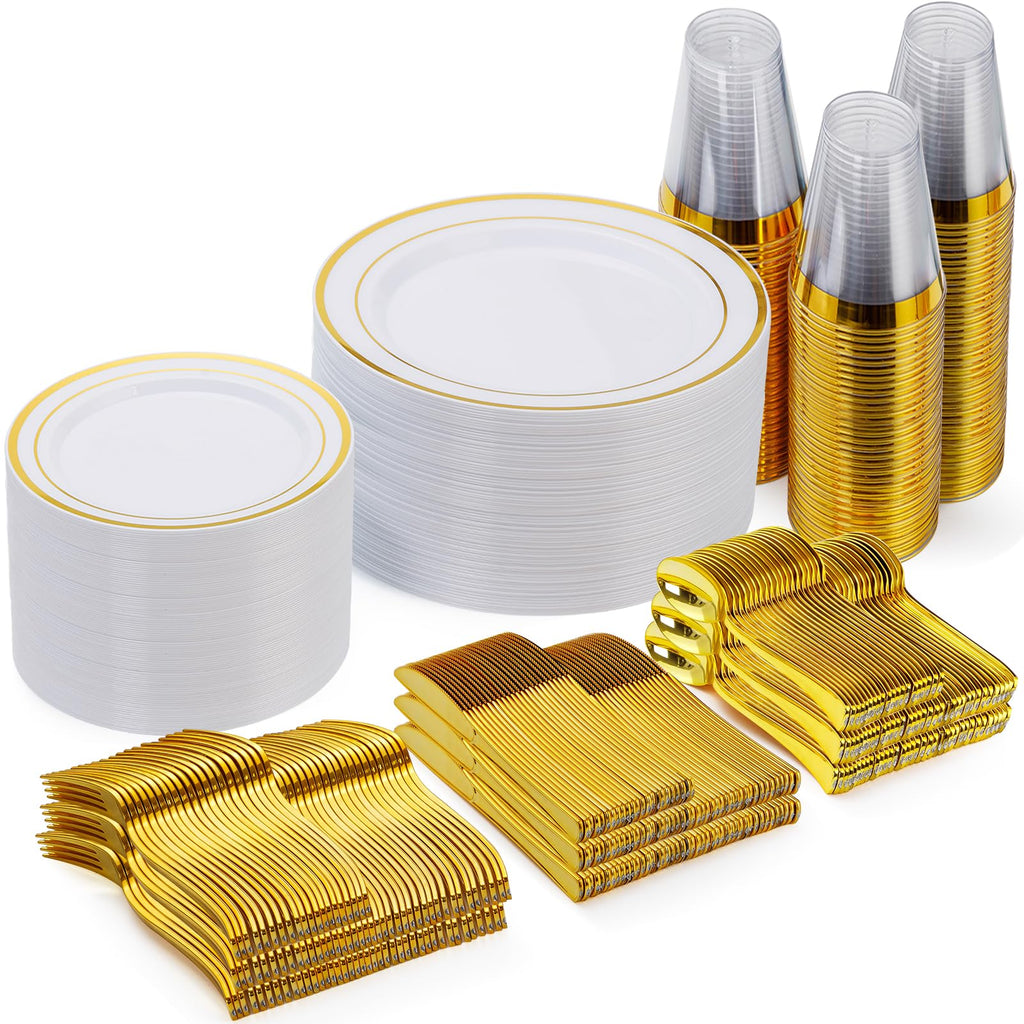 Goodluck 150 300 600 Plastic Dinnerware Set