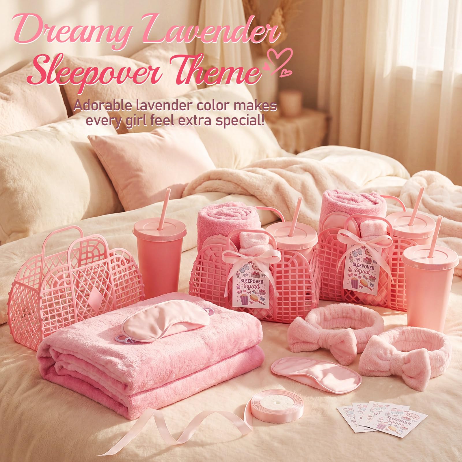 6-Piece Sleepover Party Favor Set