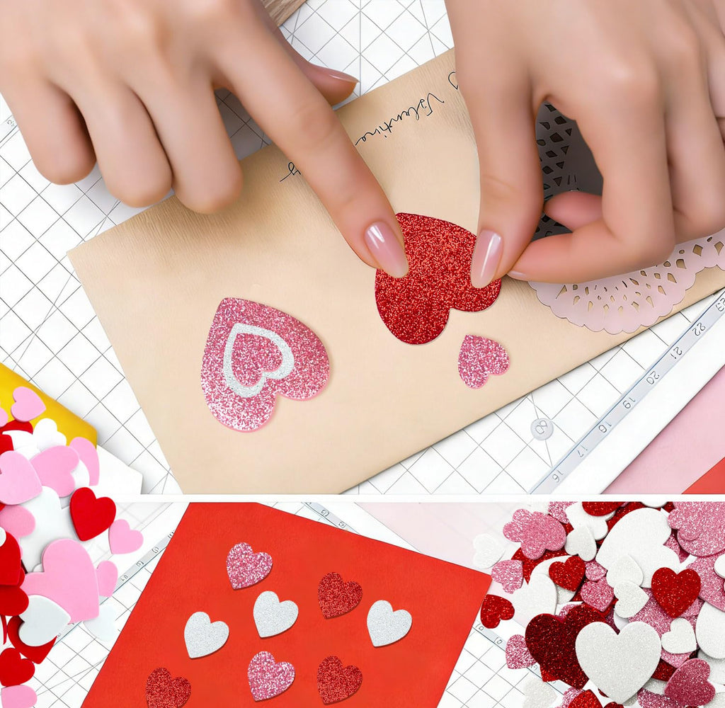 256-Piece Valentine’s Day Craft Set