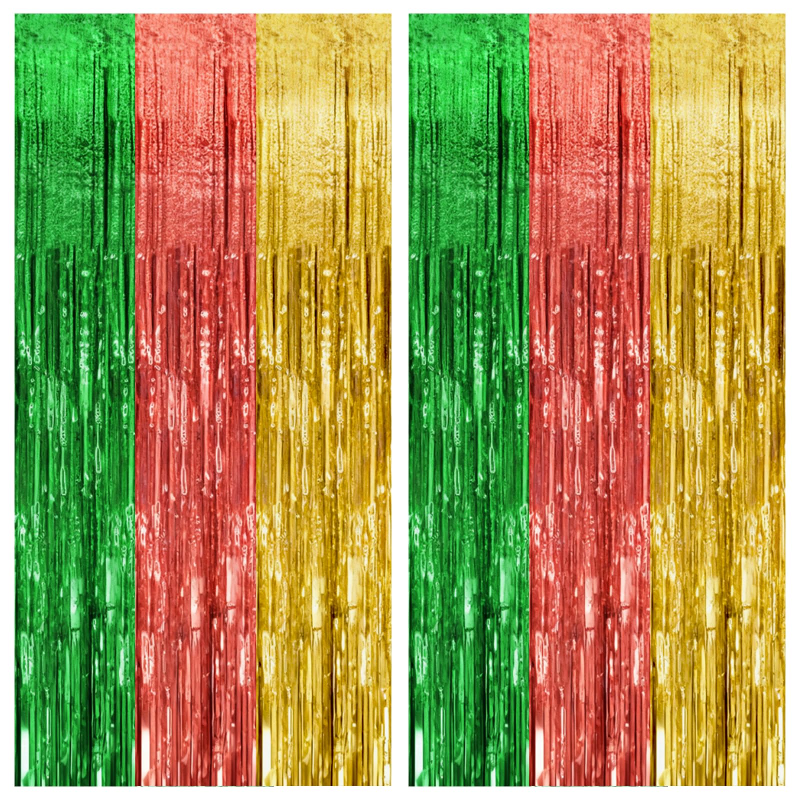 Foil Fringe Backdrop Curtain