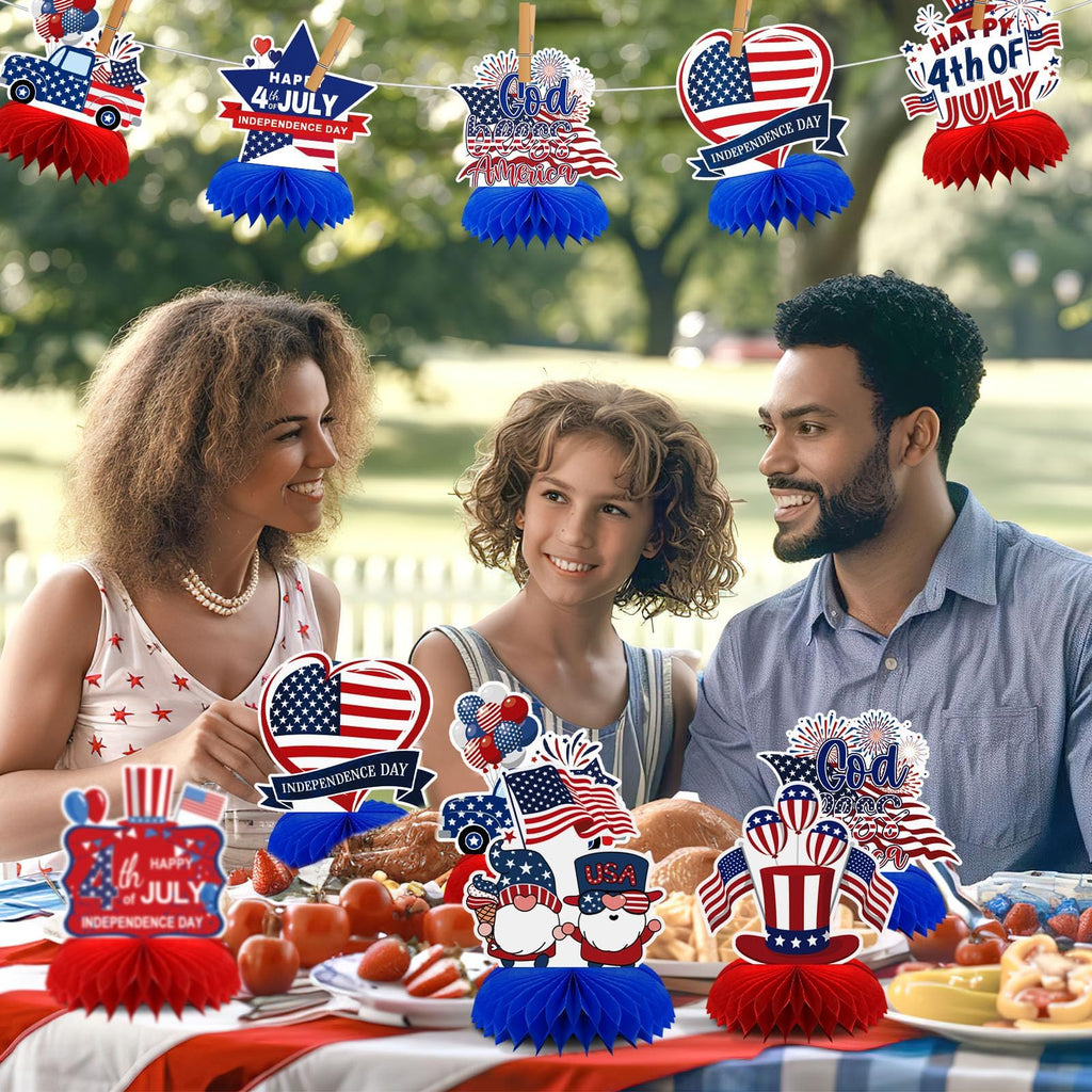 10-Piece Honeycomb Centerpiece Set