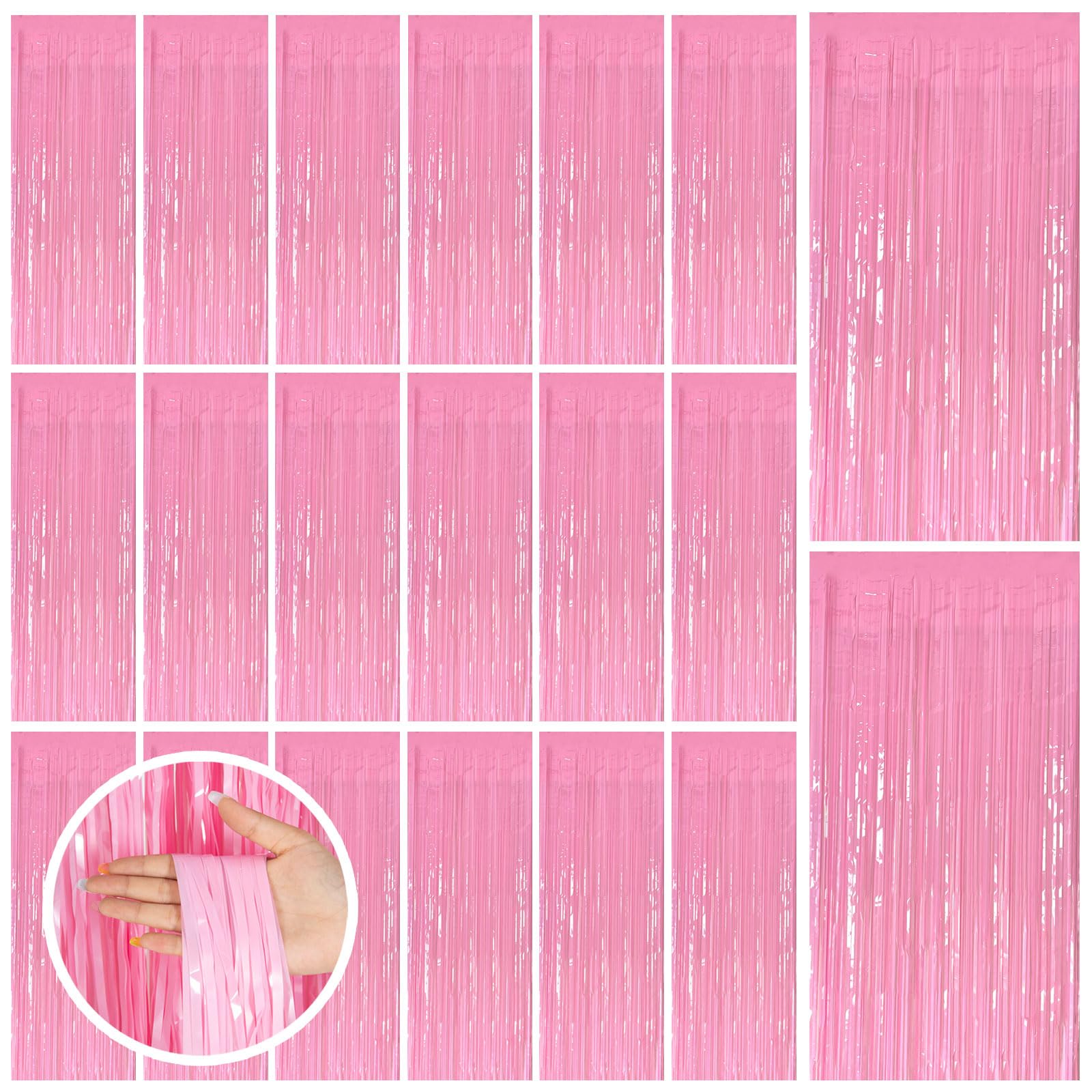 Foil Fringe Backdrop Curtain