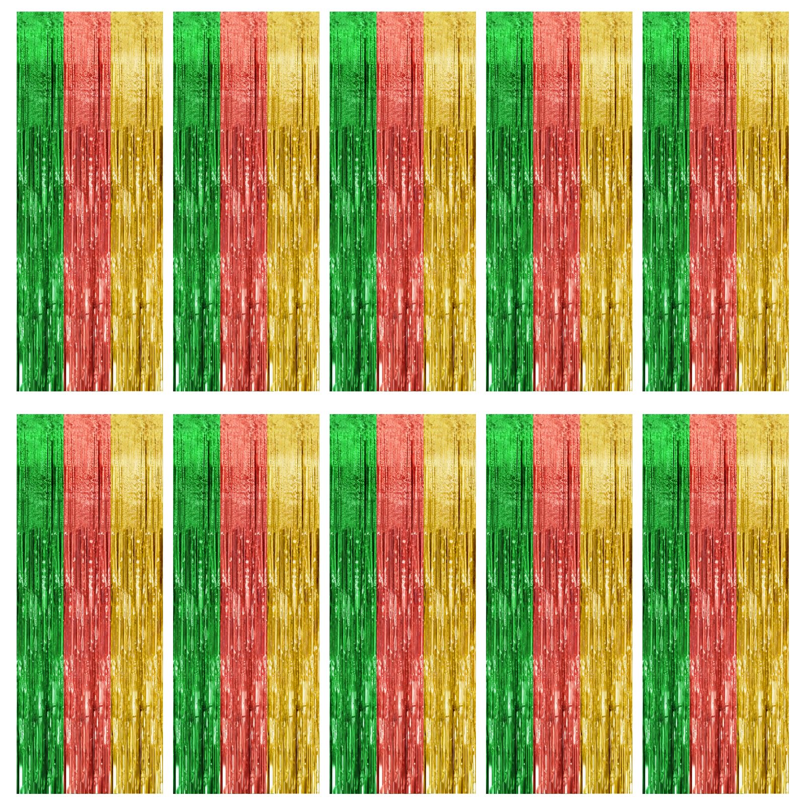 Foil Fringe Backdrop Curtain