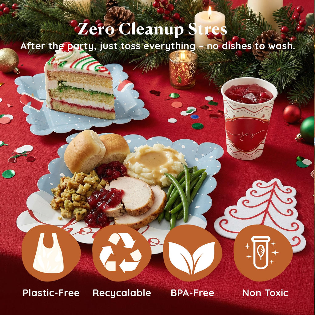 Santa Christmas Tableware Set