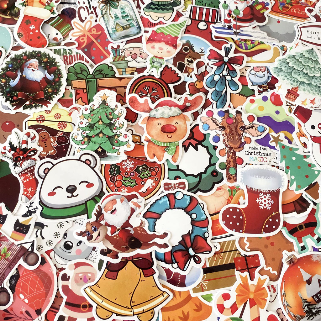 AOWDIAO Holiday Themed Stickers for Water Bottles