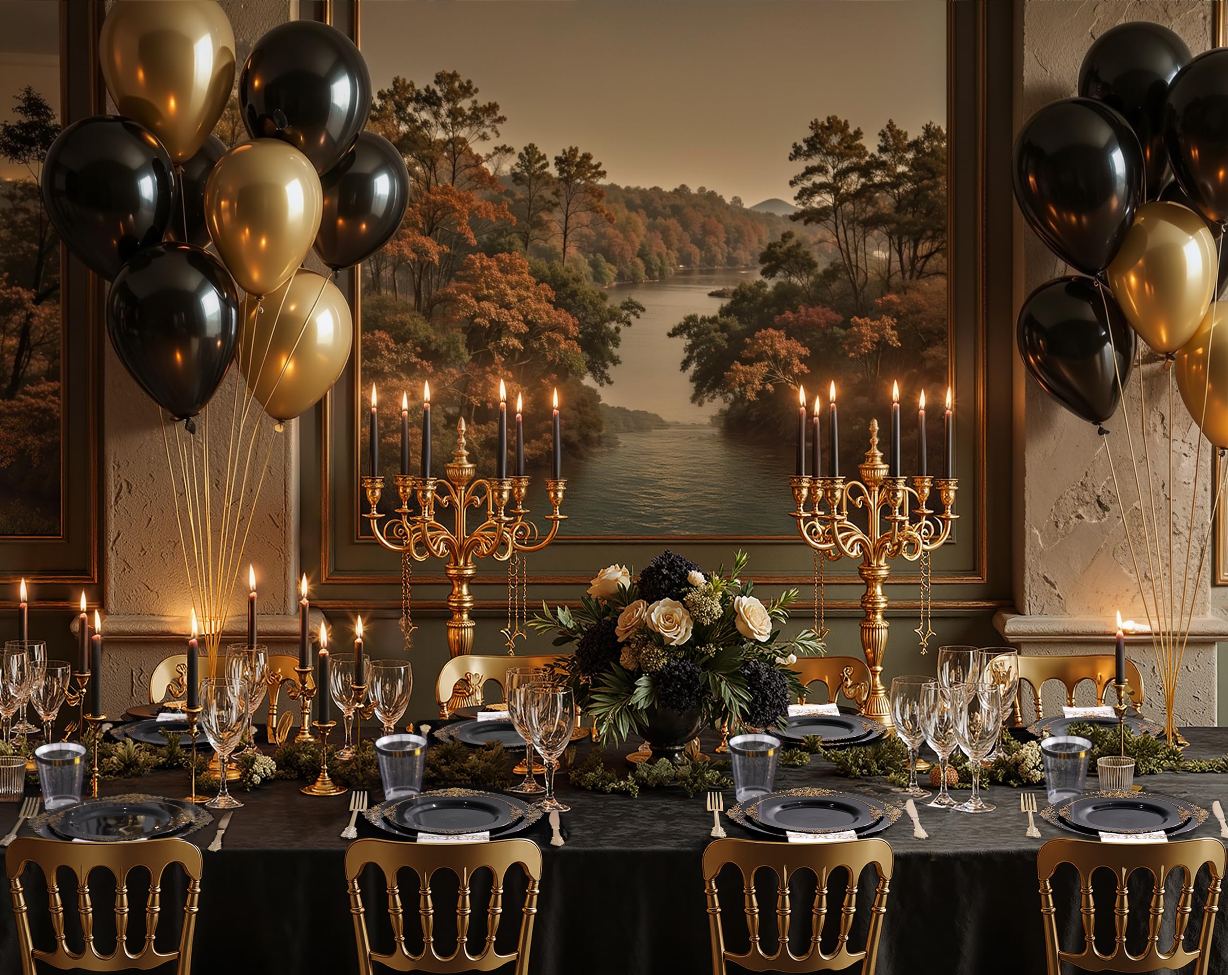 350-Piece Disposable Dinnerware Set