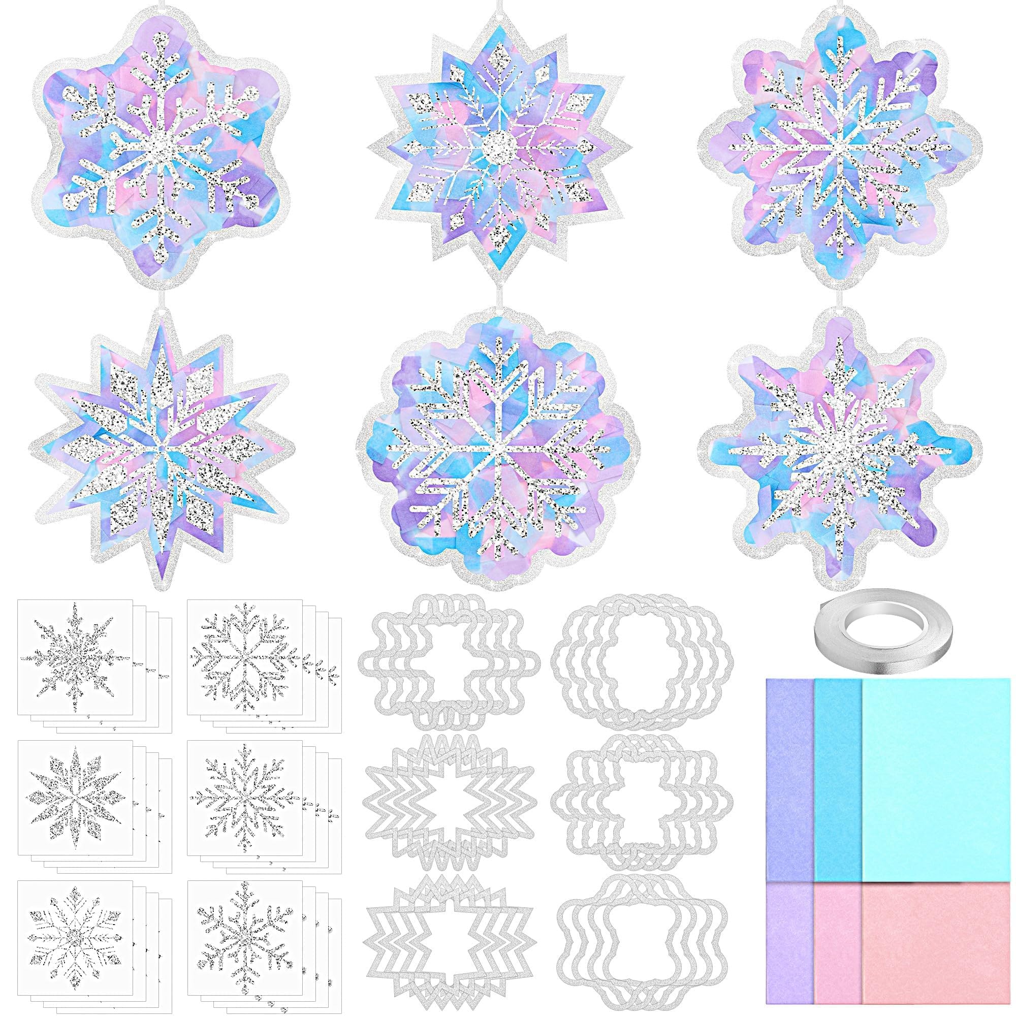 24-Piece DIY Suncatcher Craft Kit