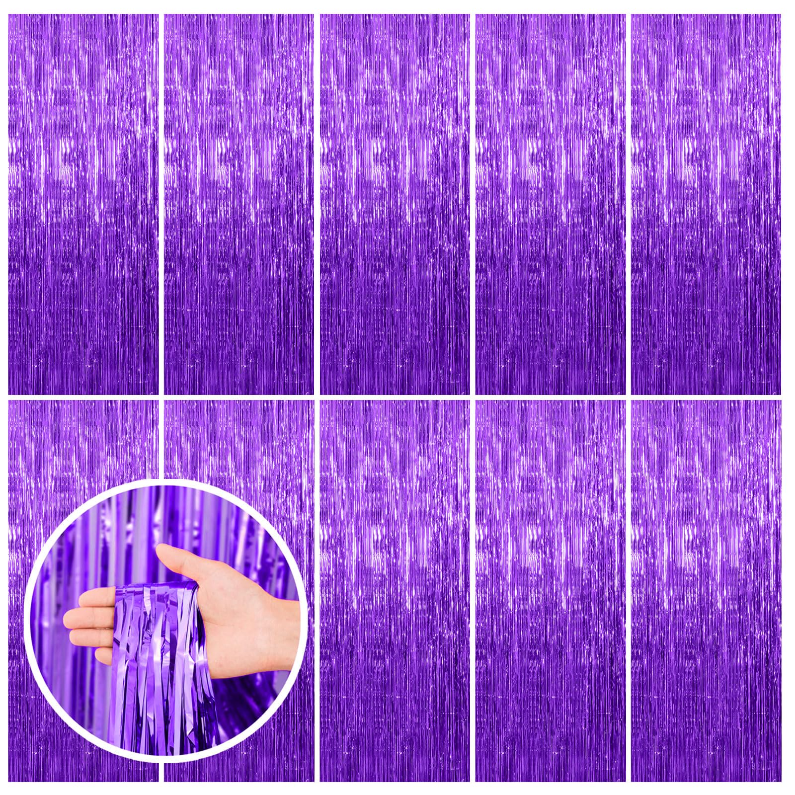 Foil Fringe Backdrop Curtain