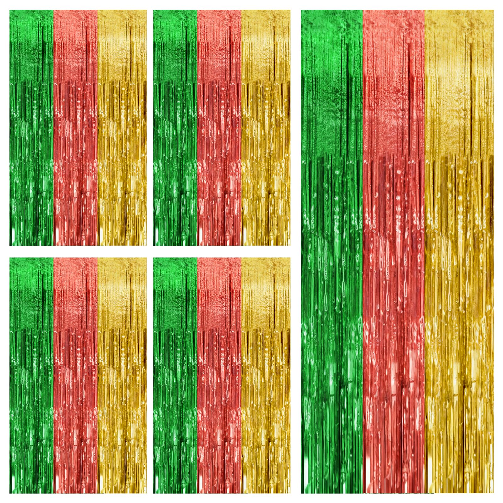 Foil Fringe Backdrop Curtain