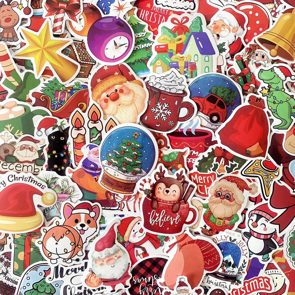 AOWDIAO Holiday Themed Stickers for Water Bottles
