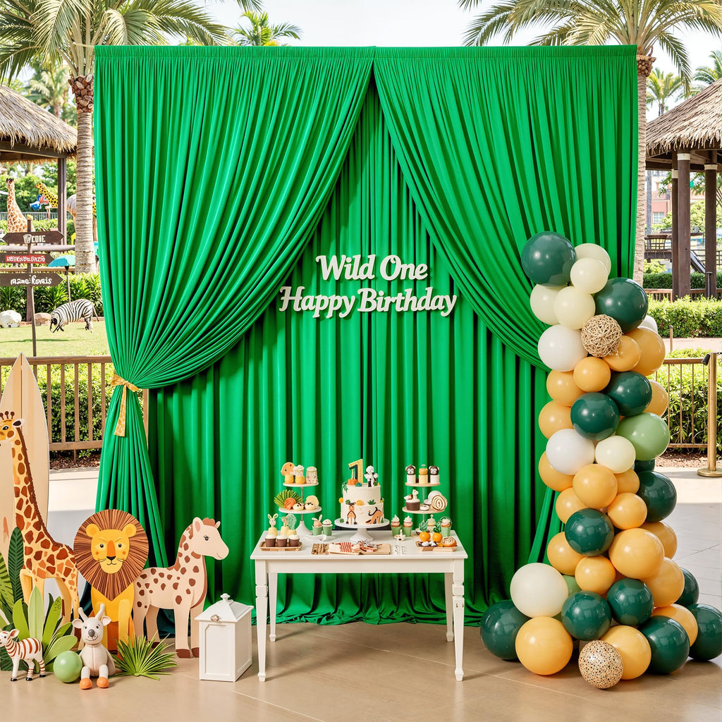 12 ft Backdrop Curtains for Weddings, Birthdays and Photos