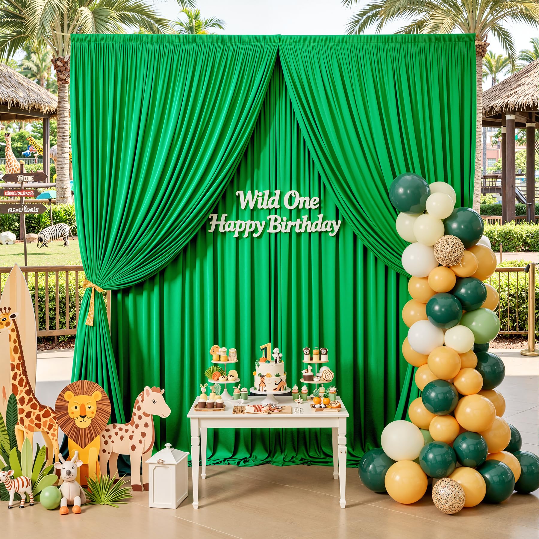 12 ft Backdrop Curtains for Weddings, Birthdays and Photos